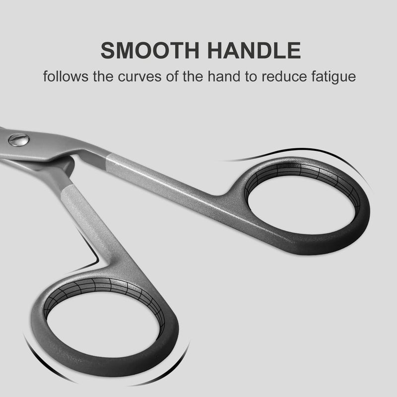 Cut it Professional Scissor Tweezer - Premium Quality Stainless Steel Tweezers with Handles, Larger Grabbing Surface Area, Precision Eyebrow Tweezers for Women and Men Facial Hair - Image 5